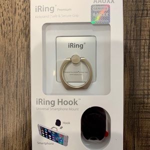 iRing Smartphone Kickstand Finger Hook